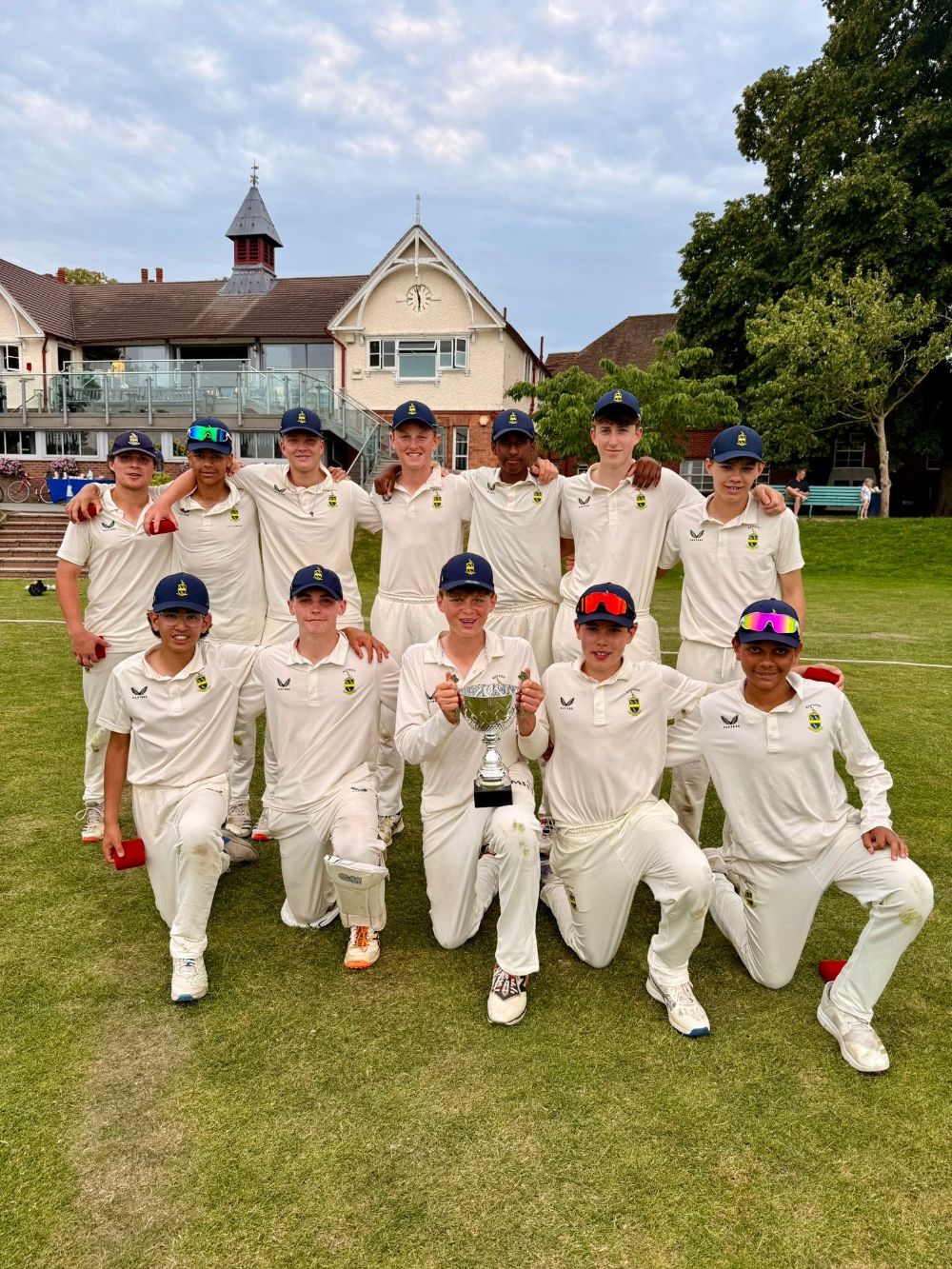 Midlands U15 T20 winners Repton School